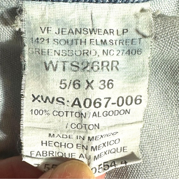 Vintage Women Twenty X Tulsa Low Rise Jeans 5/6 x 30  Slim Fit Straight Leg 20X - Picture 8 of 9